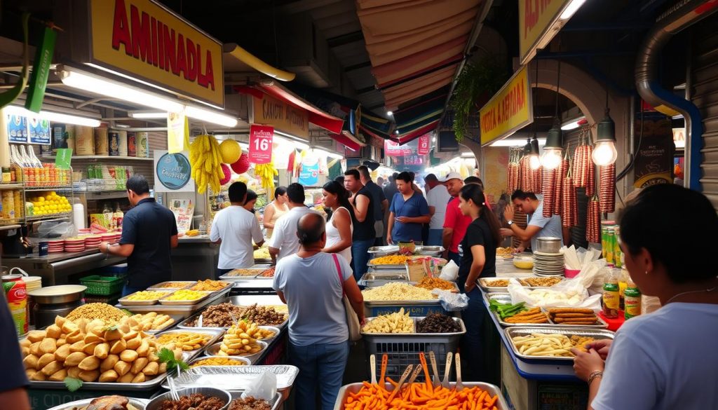 comida callejera Sudamérica