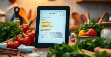 escribir recetas con Grammarly