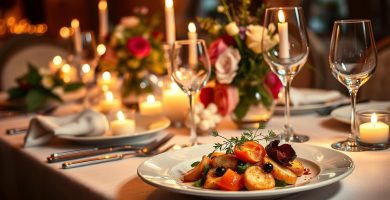 plato romántico para conquistar